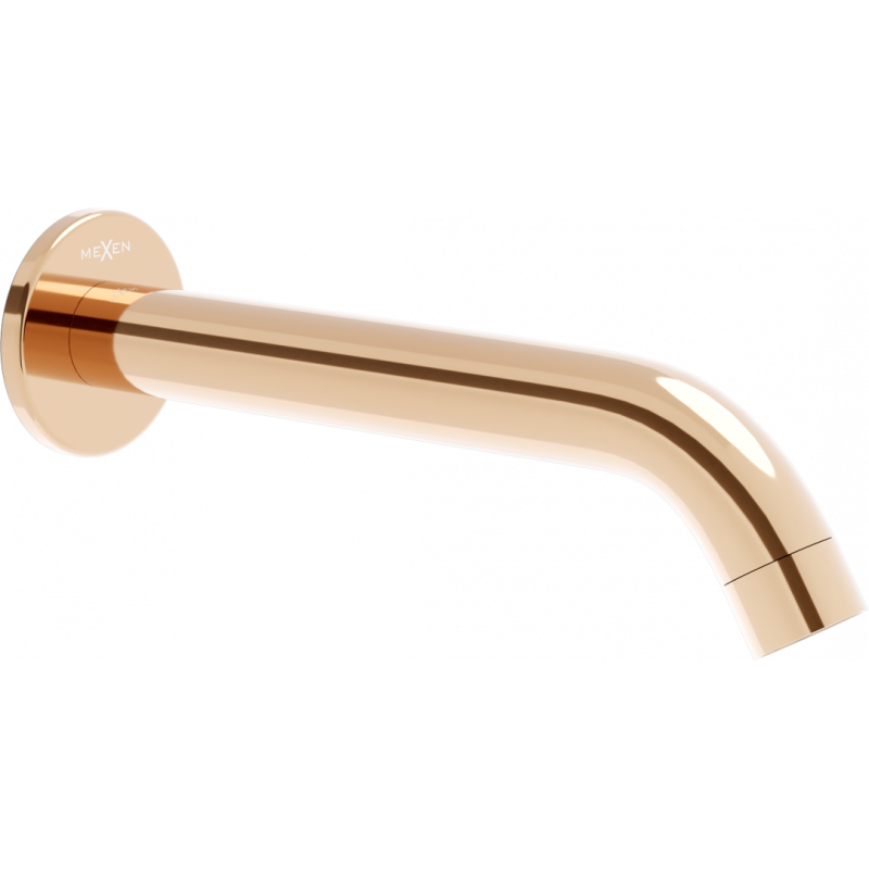 Mexen Kai wall-mounted bathtub spout, rose gold - 79371-60