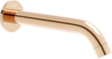 Mexen Kai bathtub wall spout, Rose gold - 79371-60