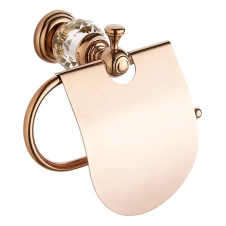 Mexen Estela toilet paper holder, rose gold - 7011533-60