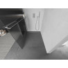 Mexen Kioto+ shower panel with shelf Walk-in 70 x 200 cm, stripes, chrome - 800-070-121-01-09