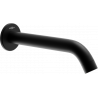 Mexen Kai wall-mounted bath spout, black - 79371-70