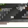 Mexen Vito 1-compartment granite sink with a kitchen mixer tap Savita, Grey - 6503-71-672601-71