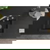 Mexen Vito 1-compartment granite sink with a kitchen mixer tap Savita, Black/Gold metallic - 6503-75-672601-00
