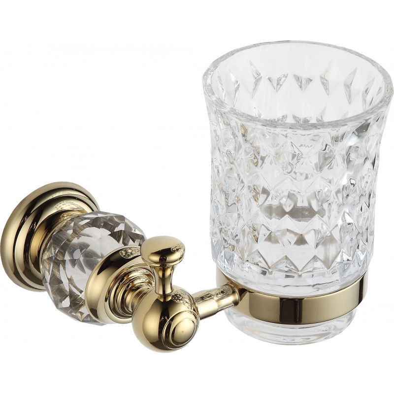 Mexen Estela toothbrush cup, Gold- 7011538-50