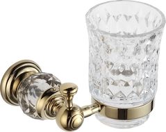 Mexen Estela toothbrush cup, Gold- 7011538-50