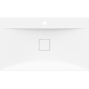 Mexen Poli conglomerate countertop washbasin 1/O 80 x 48 cm, white - 23028001