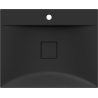 Mexen Poli countertop sink made of conglomerate 1/O 60 x 48 cm, black - 23026071