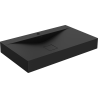 Mexen Poli countertop washbasin made of conglomerate 1/O 80 x 48 cm, black - 23028071