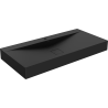 Mexen Poli countertop basin made of conglomerate 1/O 100 x 48 cm, black - 23021071