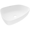 Mexen Ono conglomerate countertop washbasin 51 x 39 cm, white - 23045101