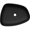 Mexen Ono conglomerate countertop washbasin 51 x 39 cm, Black - 23045171
