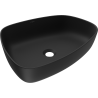Mexen Ono conglomerate countertop washbasin 51 x 39 cm, Black - 23045171