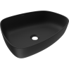 Mexen Ono countertop sink made of conglomerate 51 x 39 cm, black - 23045171