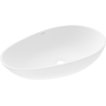 Mexen Nora countertop basin made of conglomerate 60 x 36 cm, white - 23056001