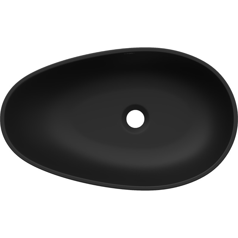 Mexen Nora countertop washbasin made of conglomerate 60 x 36 cm, black - 23056071