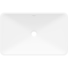 Mexen Esper countertop sink made of conglomerate 60 x 38 cm, white - 23036001
