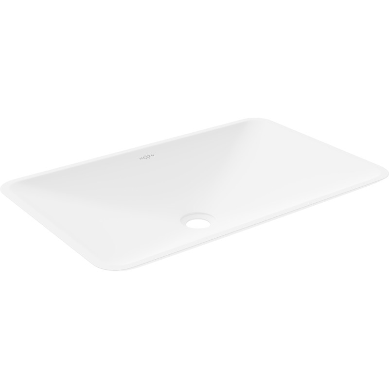Mexen Esper countertop sink made of conglomerate 60 x 38 cm, white - 23036001
