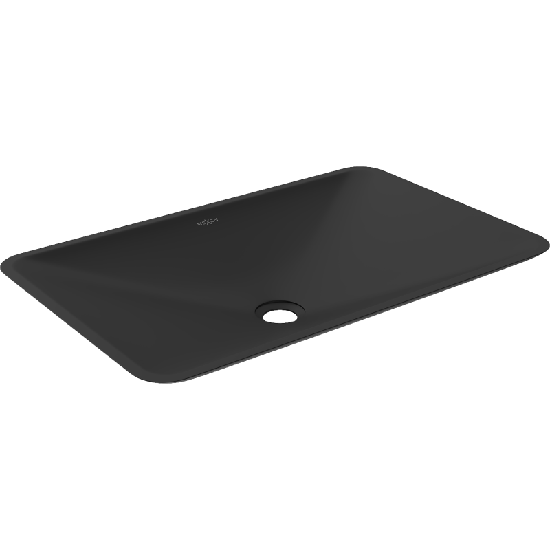 Mexen Esper countertop basin made of granite composite 60 x 38 cm, black - 23036071