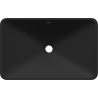 Mexen Esper conglomerate countertop washbasin 60 x 38 cm, Black - 23036071