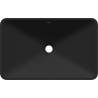 Mexen Esper countertop basin made of granite composite 60 x 38 cm, black - 23036071