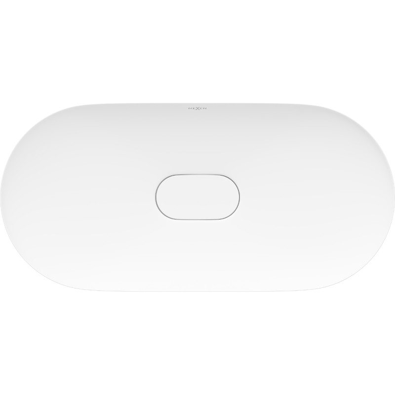 Mexen Sofia countertop washbasin made of conglomerate 70 x 35 cm, white - 23067001