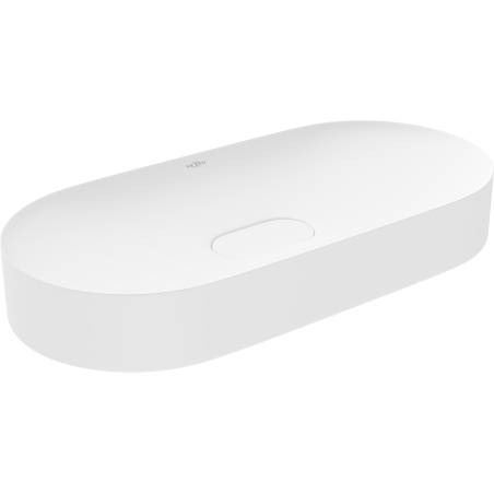 Mexen Sofia countertop washbasin from conglomerate 70 x 35 cm, white - 23067001