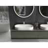 Mexen Sofia countertop washbasin from conglomerate 70 x 35 cm, white - 23067001