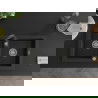 Mexen Mario 2-compartment granite sink with a kitchen mixer tap Savita, Black - 6504-77-672601-70