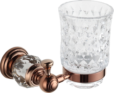 Mexen Estela toothbrush cup, Rose gold- 7011538-60