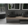Mexen Esper countertop basin made of conglomerate 60 x 38 cm, black - 23036071