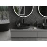 Mexen Ono countertop sink made of conglomerate 51 x 39 cm, black - 23045171