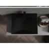 Mexen Poli countertop washbasin made of composite 1/O 60 x 48 cm, black - 23026071