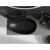 Mexen Nora countertop sink made of conglomerate 60 x 36 cm, black - 23056071