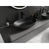 Mexen Nora countertop sink made of conglomerate 60 x 36 cm, black - 23056071