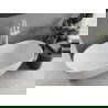 Mexen Rimini freestanding bathtub made of conglomerate 150 x 75 cm, white matte - 57241507500