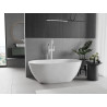 Mexen Rimini freestanding conglomerate bathtub 150 x 75 cm, white matte - 57241507500