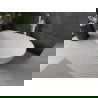 Mexen Palermo conglomerate freestanding bathtub 150 x 78 cm, White matt - 57211507800