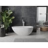 Mexen Palermo free-standing conglomerate bathtub 150 x 78 cm, white matte - 57211507800
