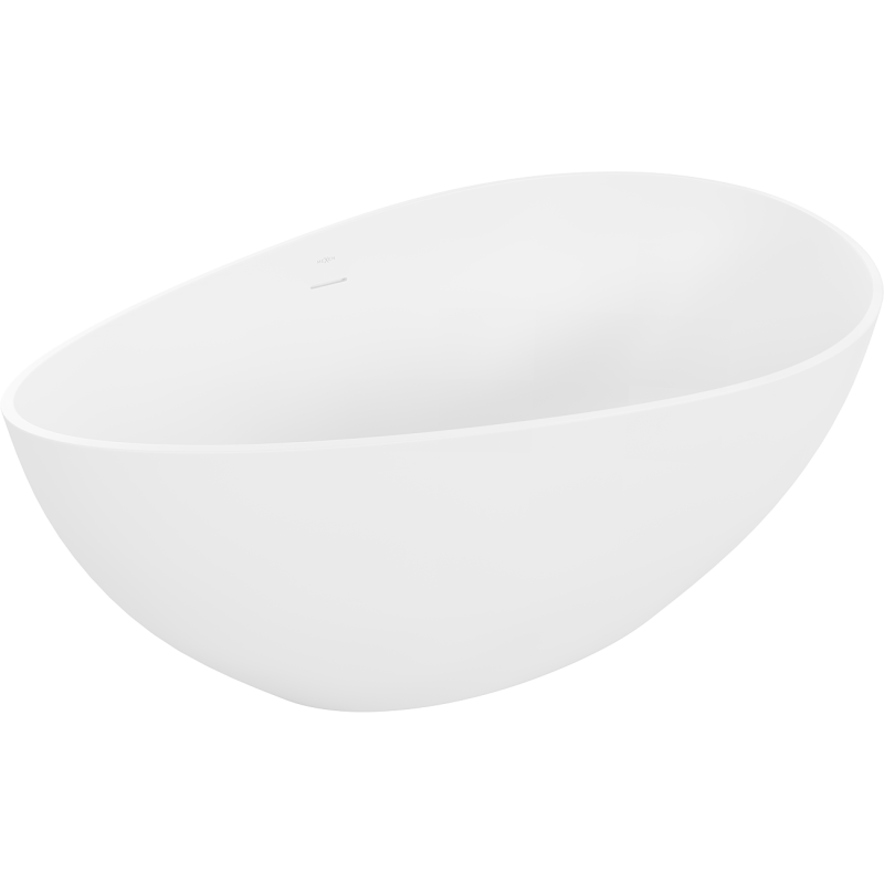 Mexen Parma Freestanding Bath, Composite, 160 x 95 cm, White Matte - 57231609500