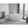 Mexen Parma free-standing bathtub made of conglomerate 160 x 95 cm, white matte - 57231609500