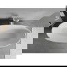 Mexen Bari conglomerate freestanding bathtub 165 x 75 cm, White matt - 57221657500