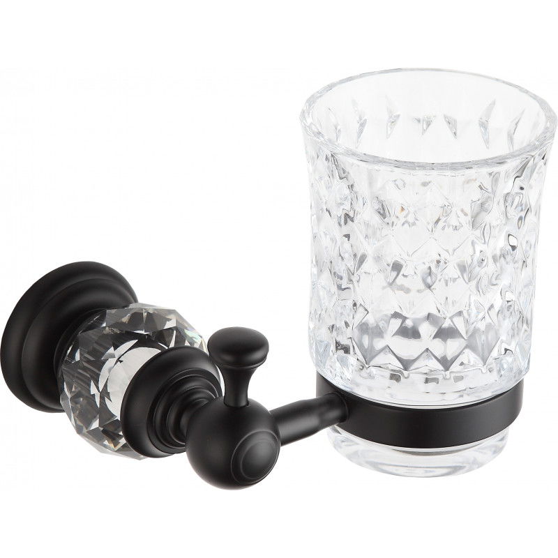 Mexen Estela toothbrush cup, Black - 7011538-70