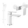 Mexen Alfa DQ40 shower set, White/Chrome - 745704DQ40-02