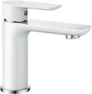 Mexen Alfa washbasin mixer tap, White/Chrome - 745700-02