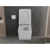 Mexen Vera Rimless WC Bowl with Slim Soft-Close Seat, Duroplast, White - 30164000