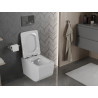 Mexen Vera Rimless WC Bowl with Slim Soft-Close Seat, Duroplast, White - 30164000