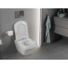 Mexen Vito Rimless WC bowl with soft-close slim seat, duroplast, white gloss - 30174000