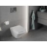 Mexen Vito Rimless WC Bowl with Slow-Close Slim Seat, Duroplast, White Gloss - 30174000