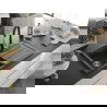 Mexen Bruno 1-compartment granite sink with a drip tray and kitchen mixer tap Savita, spotted black - 6513-76-672601-70