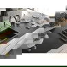 Mexen Pedro 1-compartment granite sink 560 x 460 mm, Black/Silver metalik - 6508561000-73